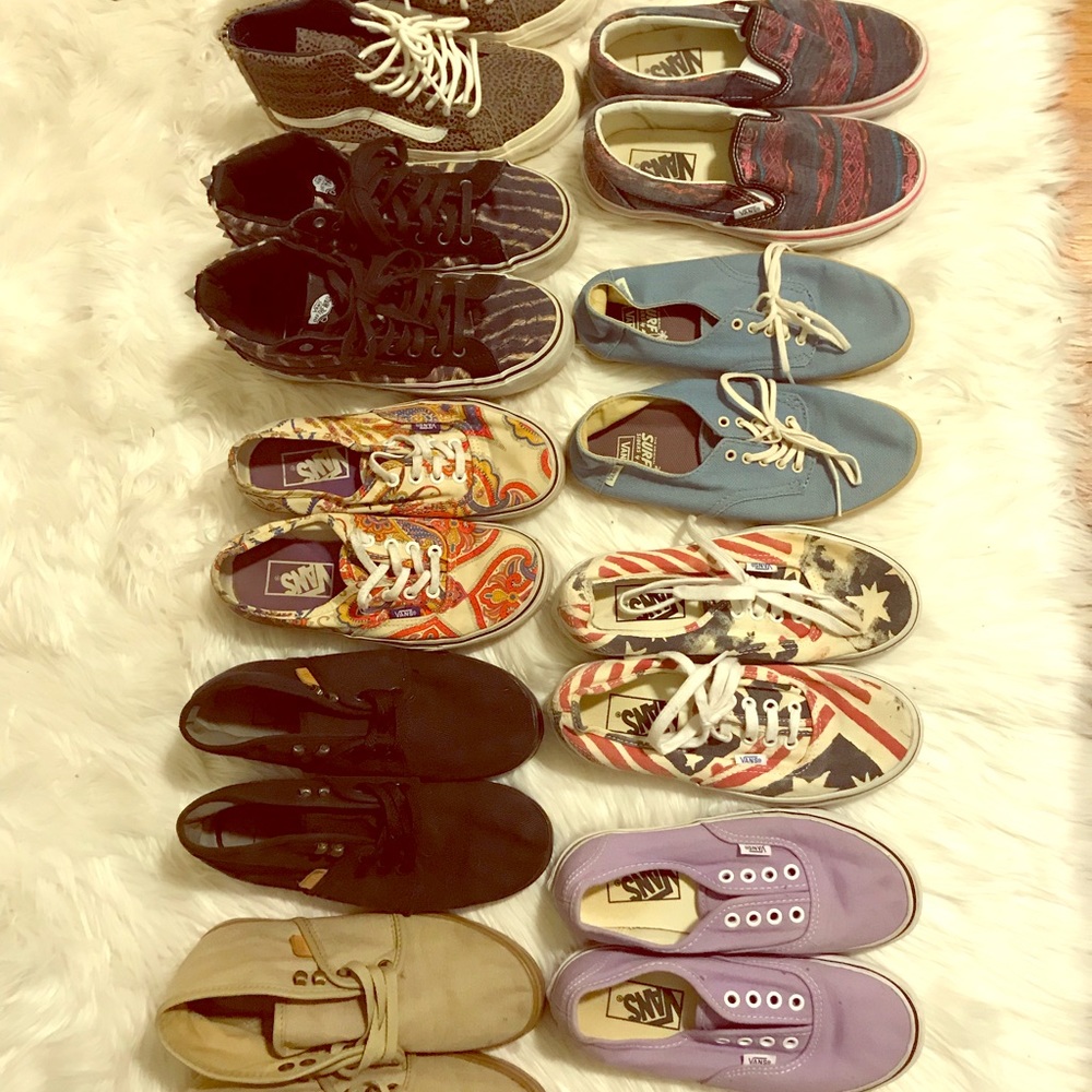 Vans Sk8 Hi, Surf Riders, Slip On Low Cut, Hightop